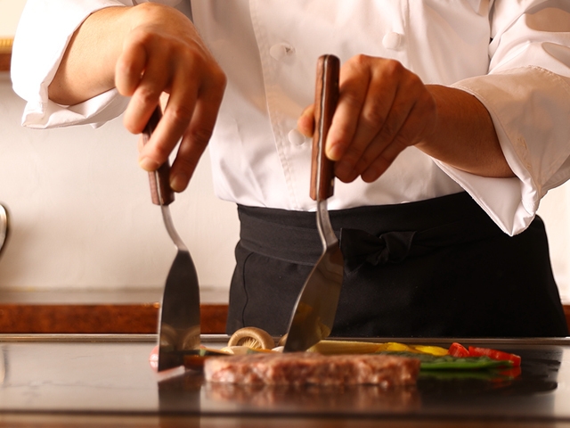 【料理を楽しむごちそうプラン】天空の鉄板焼き★信州の食材を贅沢に★