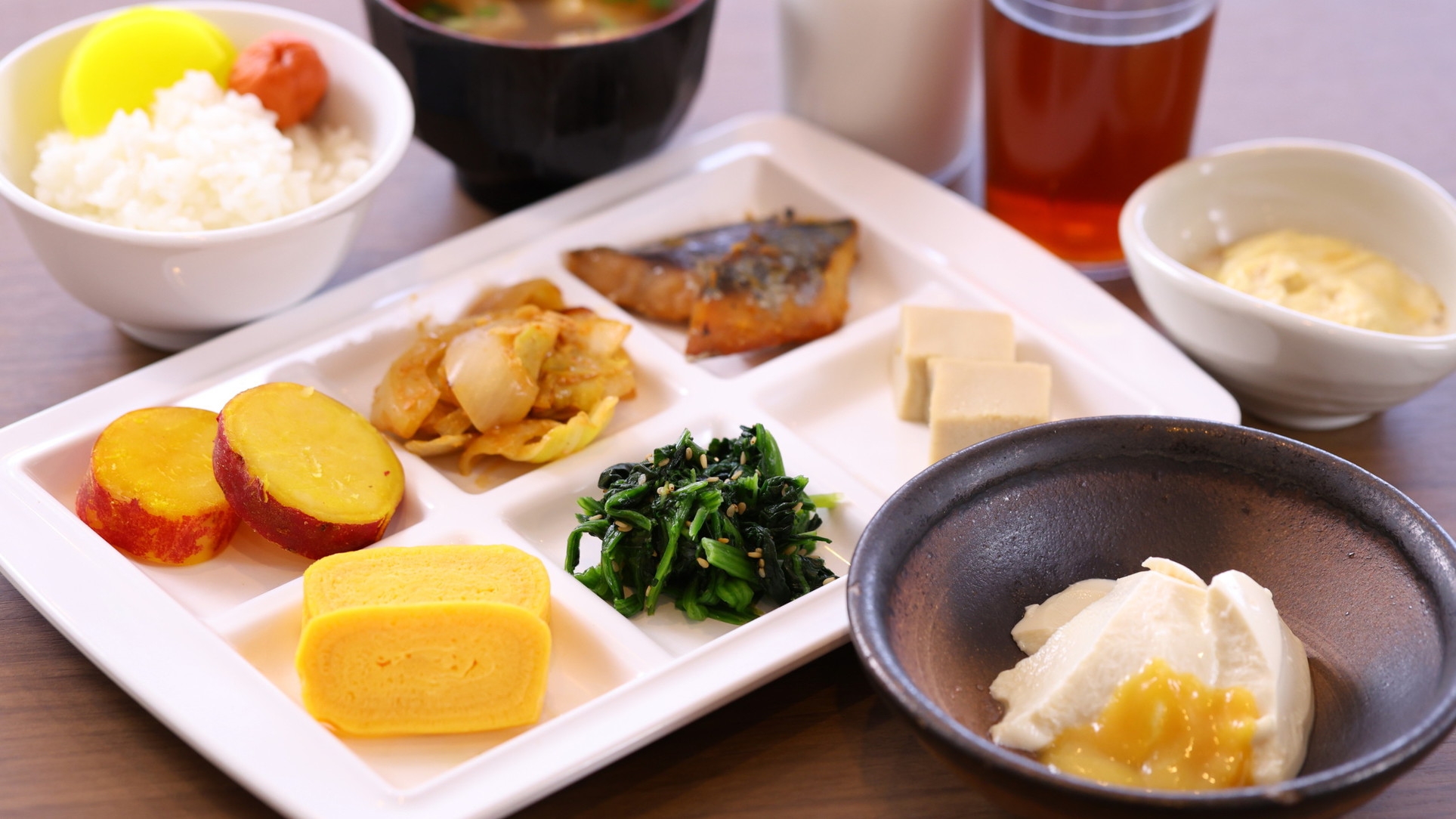 【朝食ビュッフェ付き・事前決済限定】1秒チェックインにおすすめ／自慢の豆腐料理と和洋ビュッフェを堪能