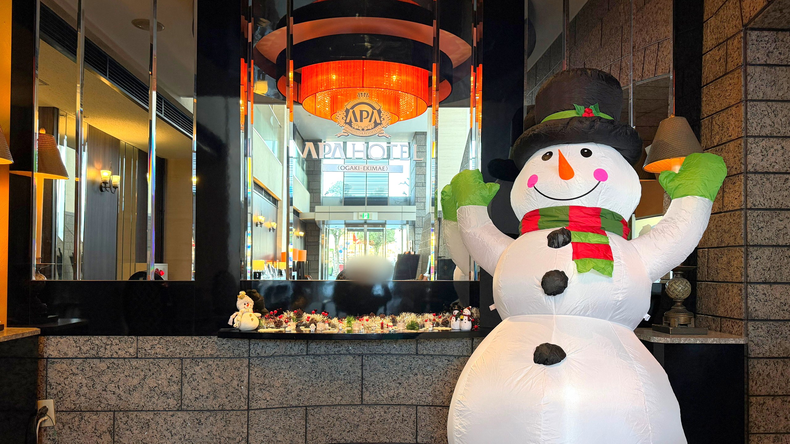 館内装飾（冬）