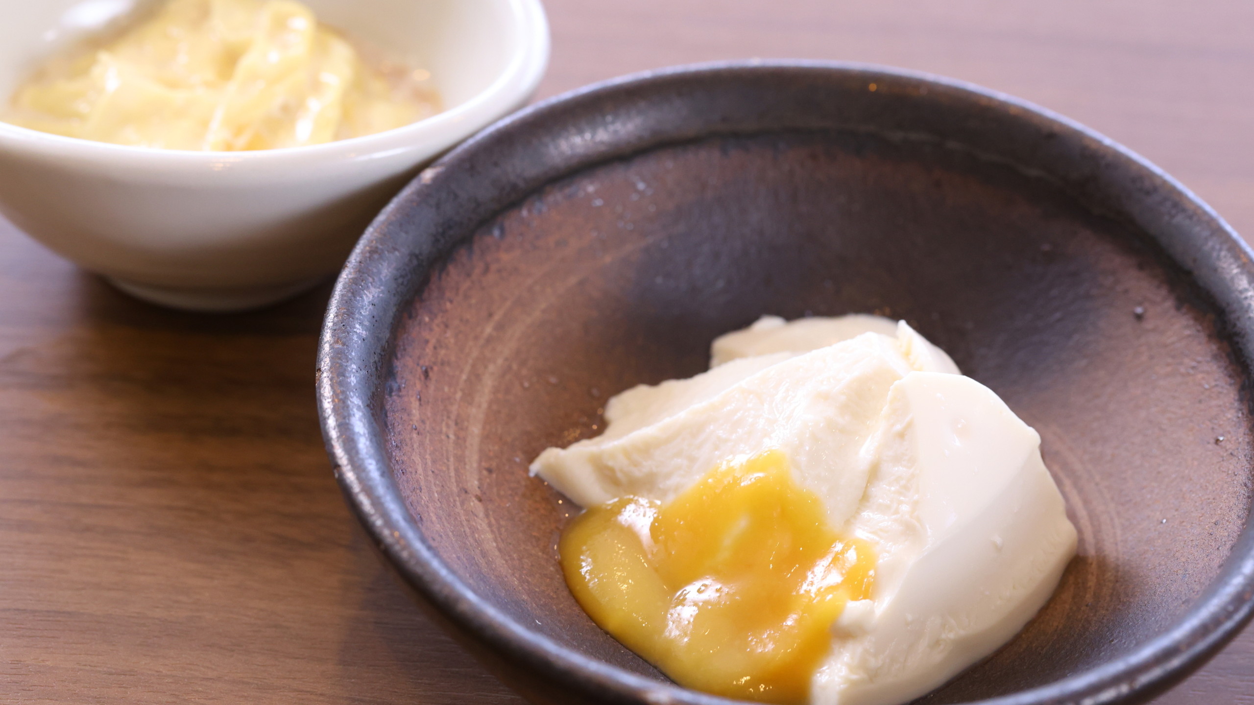 朝食ビュッフェ／柚子みそのせ豆富と湯葉