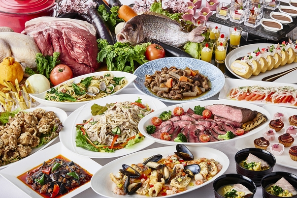 【期間限定】1泊2食　阿蘇あか牛 × 天草みやび鯛食べ放題 春の贅沢ブッフェ+朝食17：00スタート