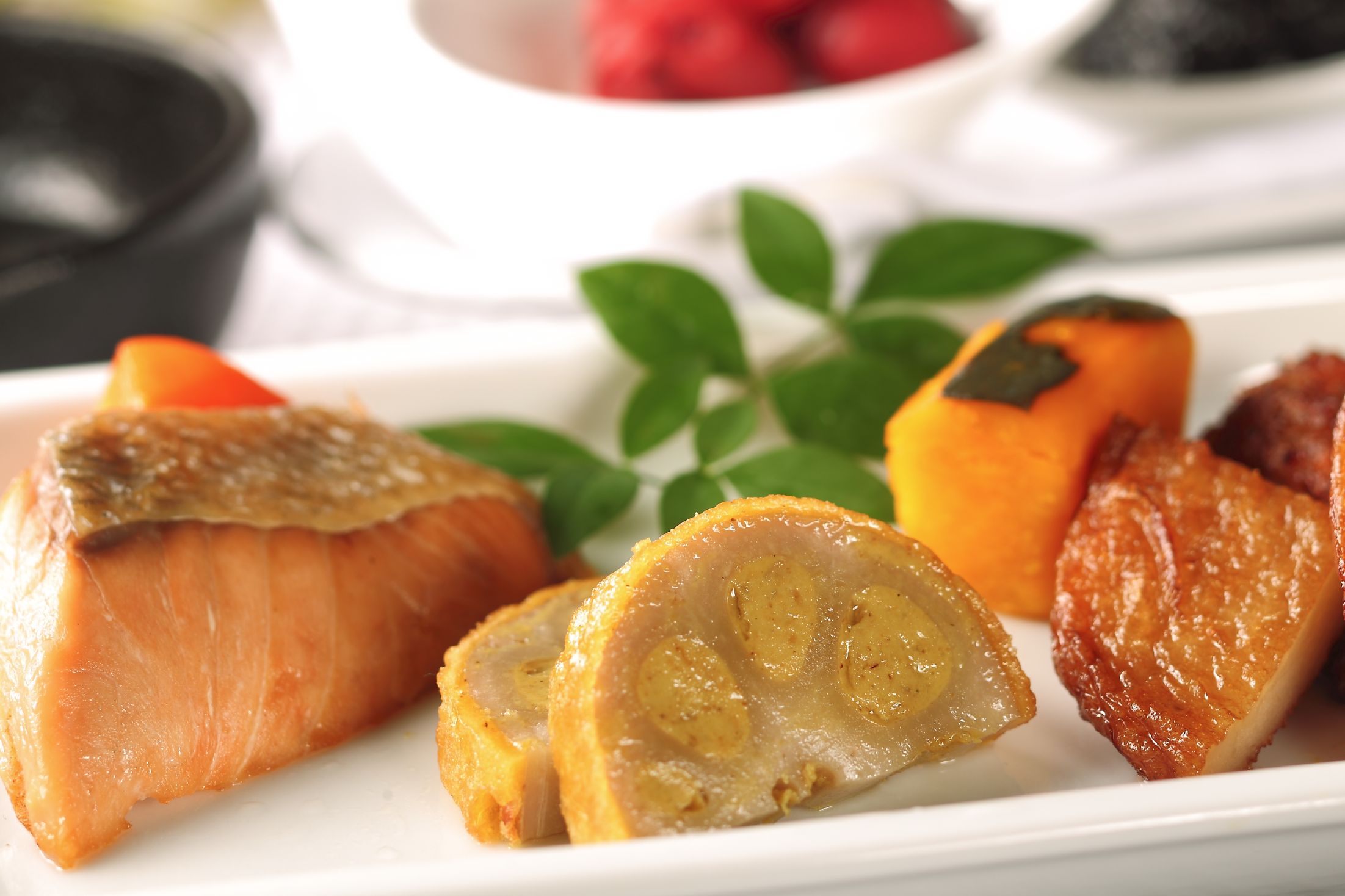 【朝食】熊本の郷土料理「辛子蓮根」や「だご汁」も。