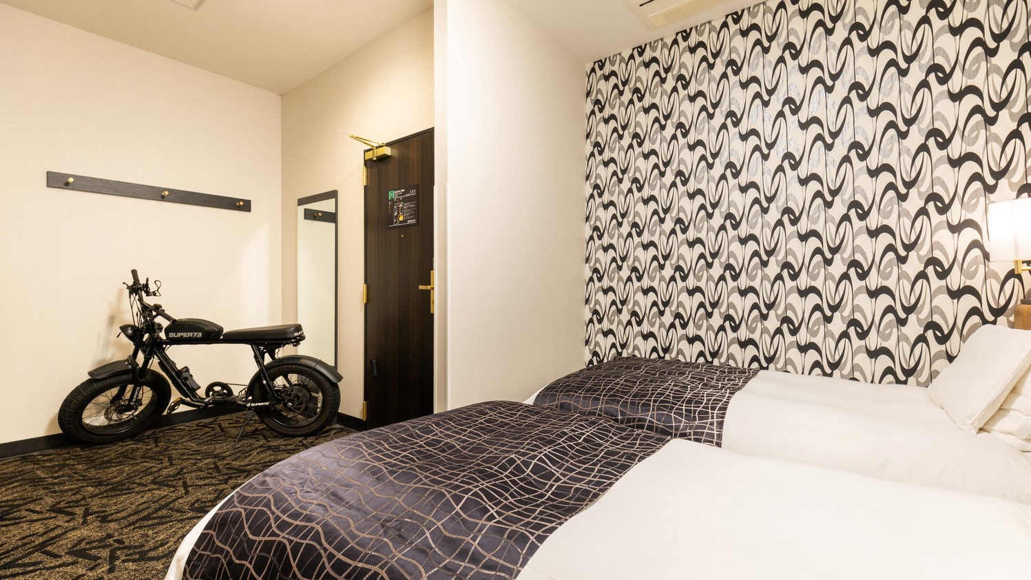 サイクリストツインルーム