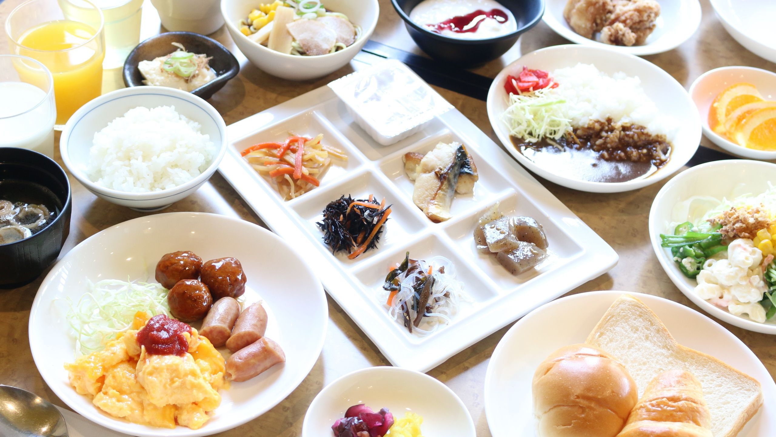 【朝食ビュッフェ付き】モーニングファームの朝食ビュッフェ
