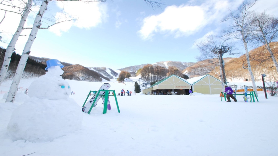 *ホワイトワールド尾瀬岩鞍スキー場/スキー・スノボ以外に雪遊びも楽しめます◎