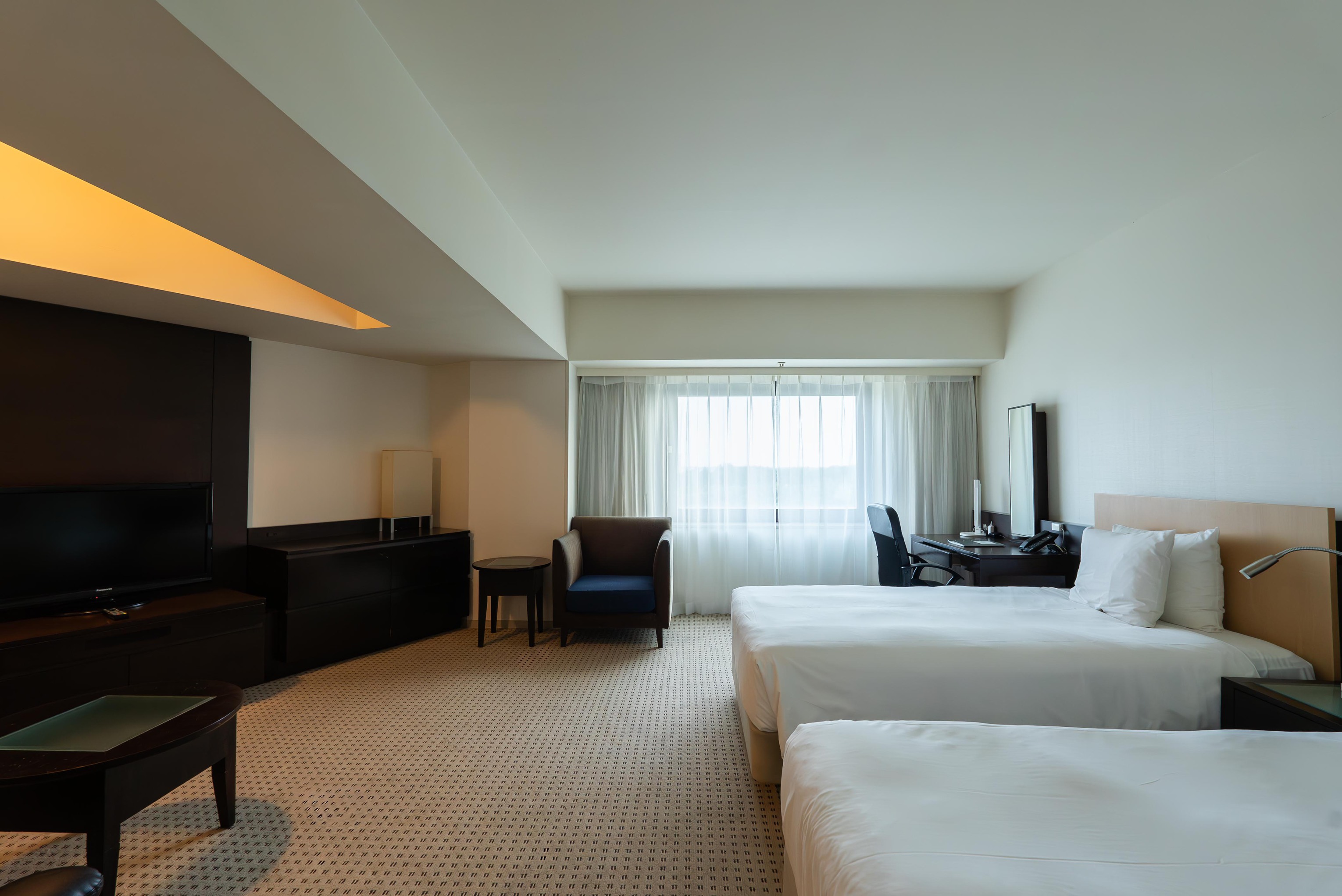 2シングルベッド プレミアム エアポートビュー