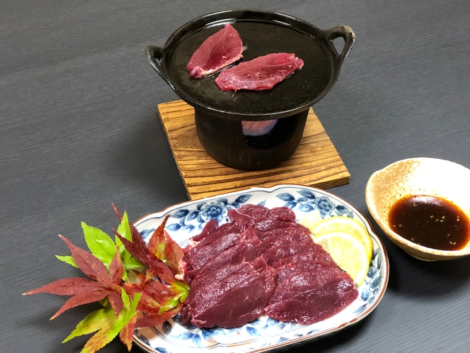 信州産鹿肉ジビエ