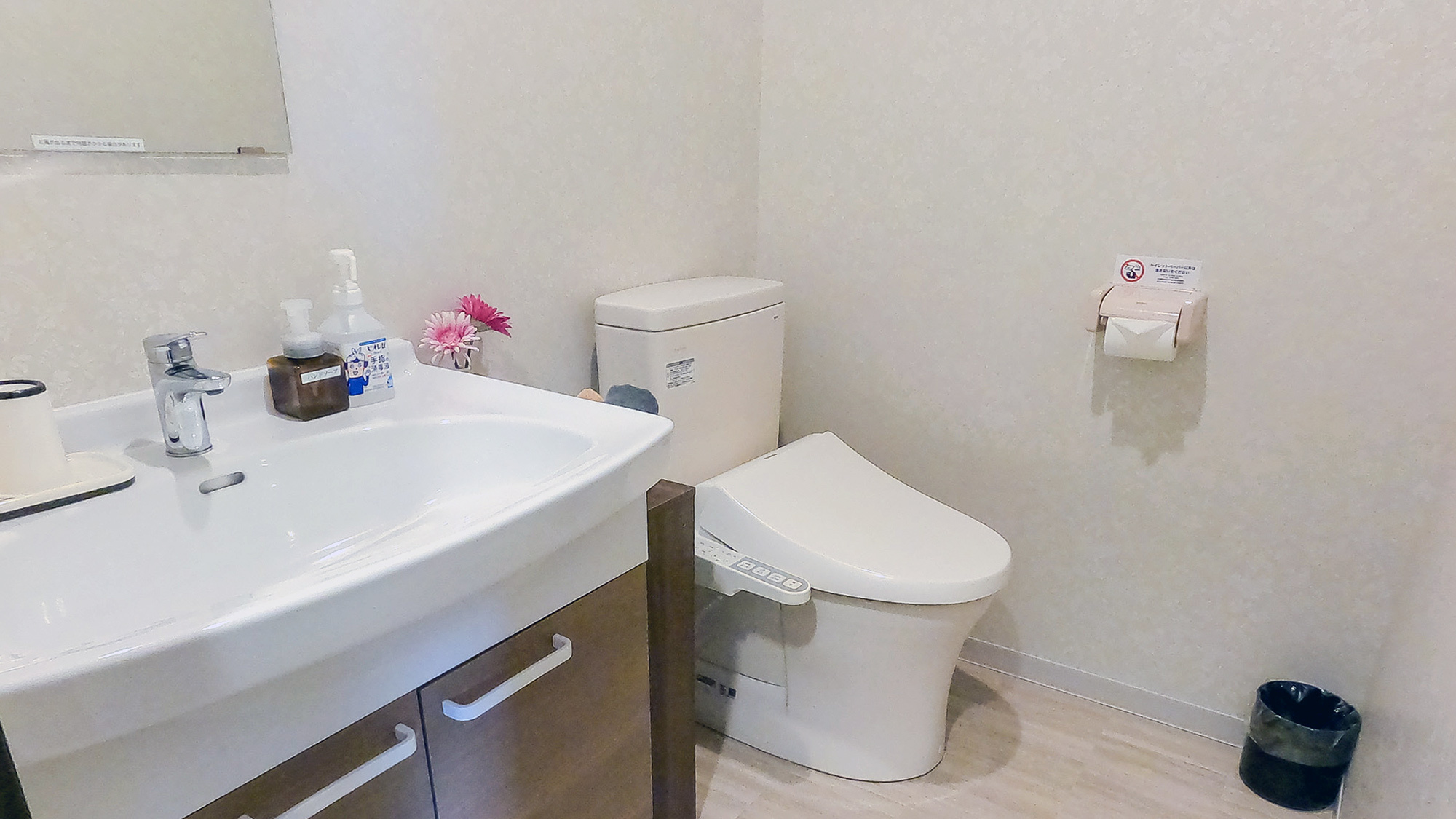 ・【ツインルーム】大型のバスルーム　快適空間へ