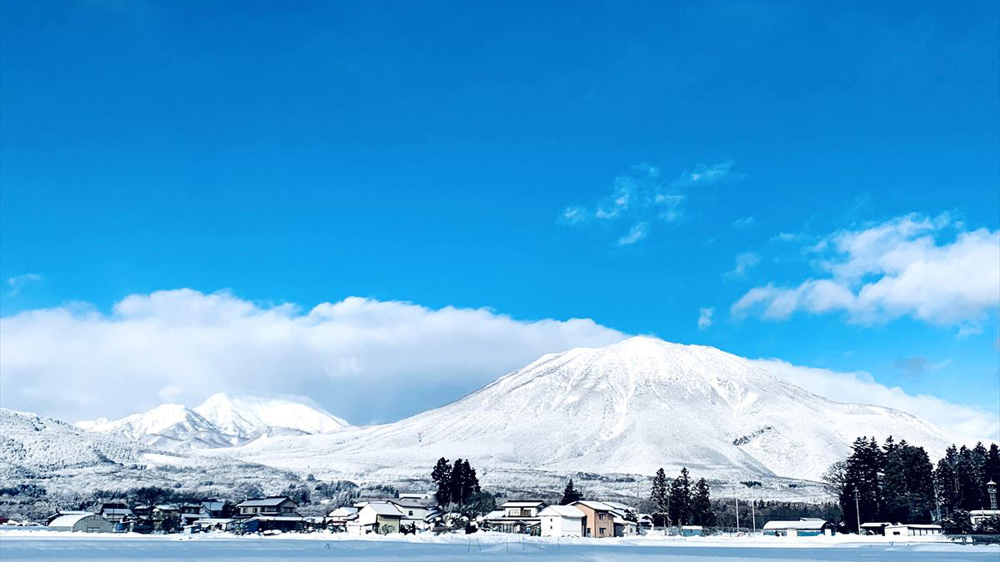 【雪山の景色】