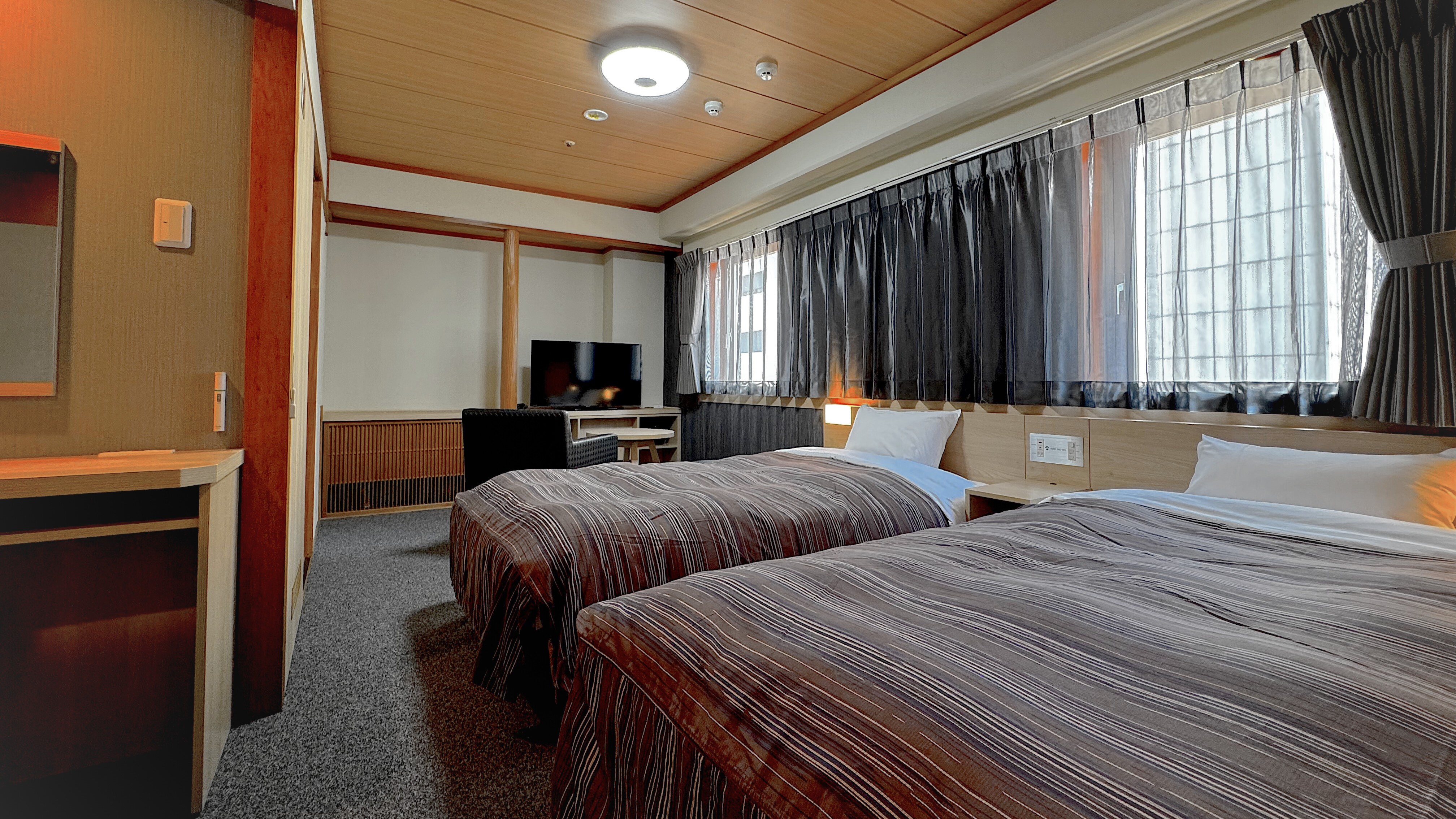 ◇禁煙コンフォートモダンツイン◇25平米・ベッド幅110cm