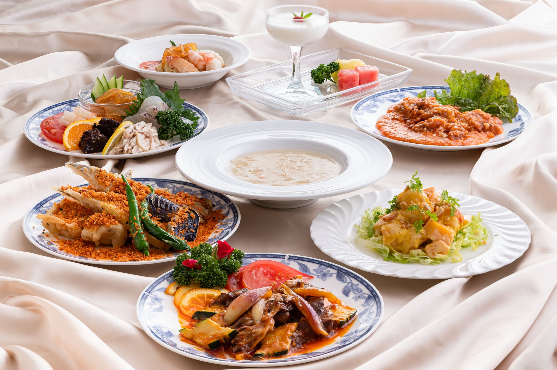 【夕食付き】中国料理「桃園」味に定評あり♪実はとっても人気です！
