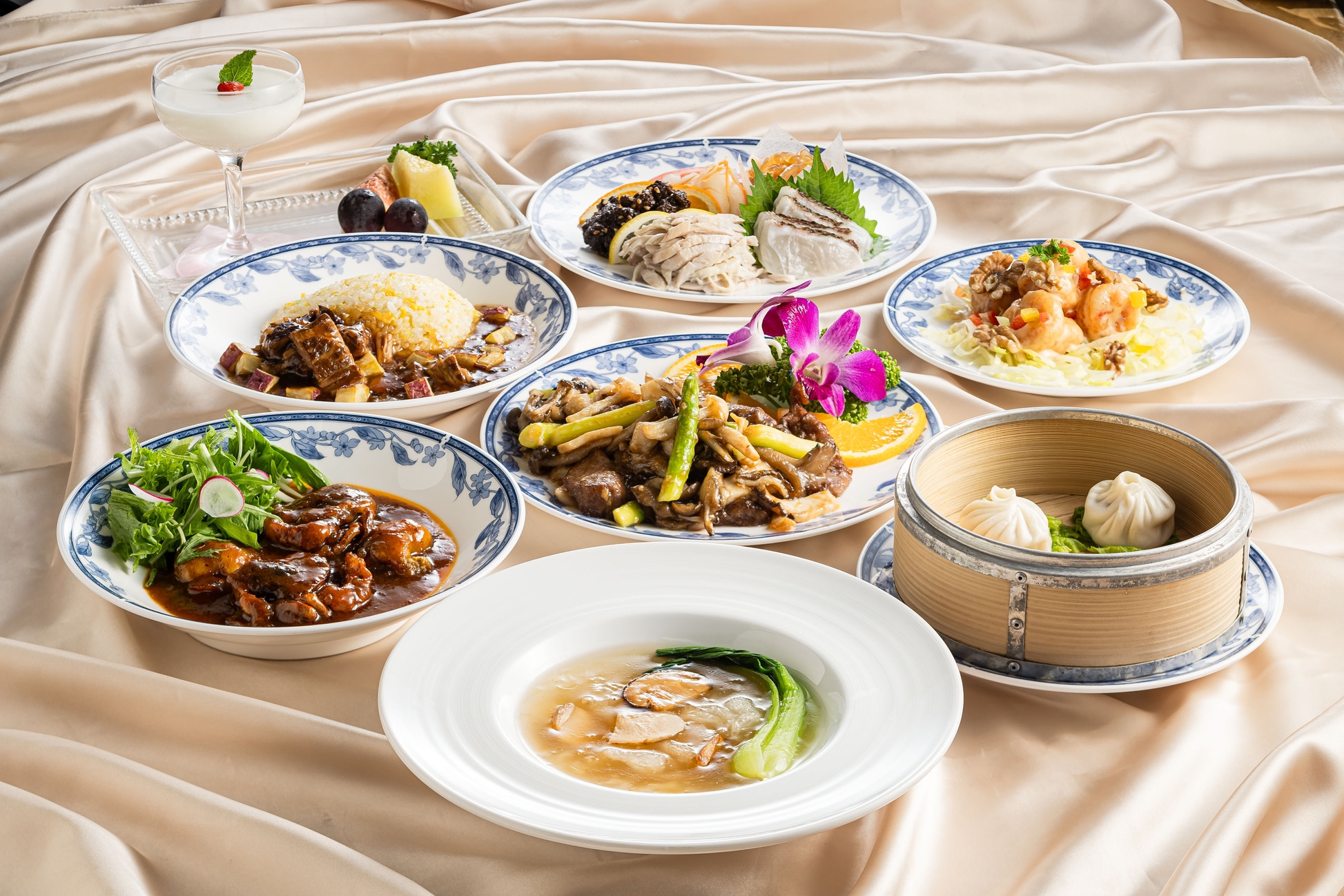 【夕食付き】中国料理「桃園」味に定評あり♪実はとっても人気です！
