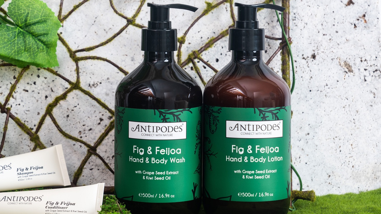 環境に配慮しながら作られたオーガニック製品“ANTIPODES”を使用しております。