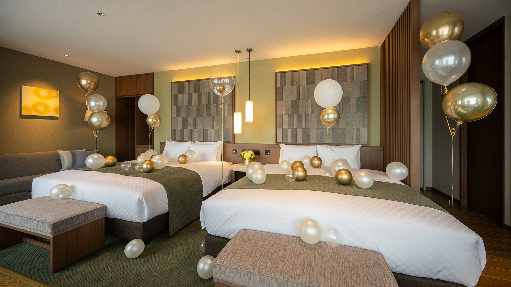 【Grand suite】大切な記念日にふさわしい、優雅なひとときをお約束。