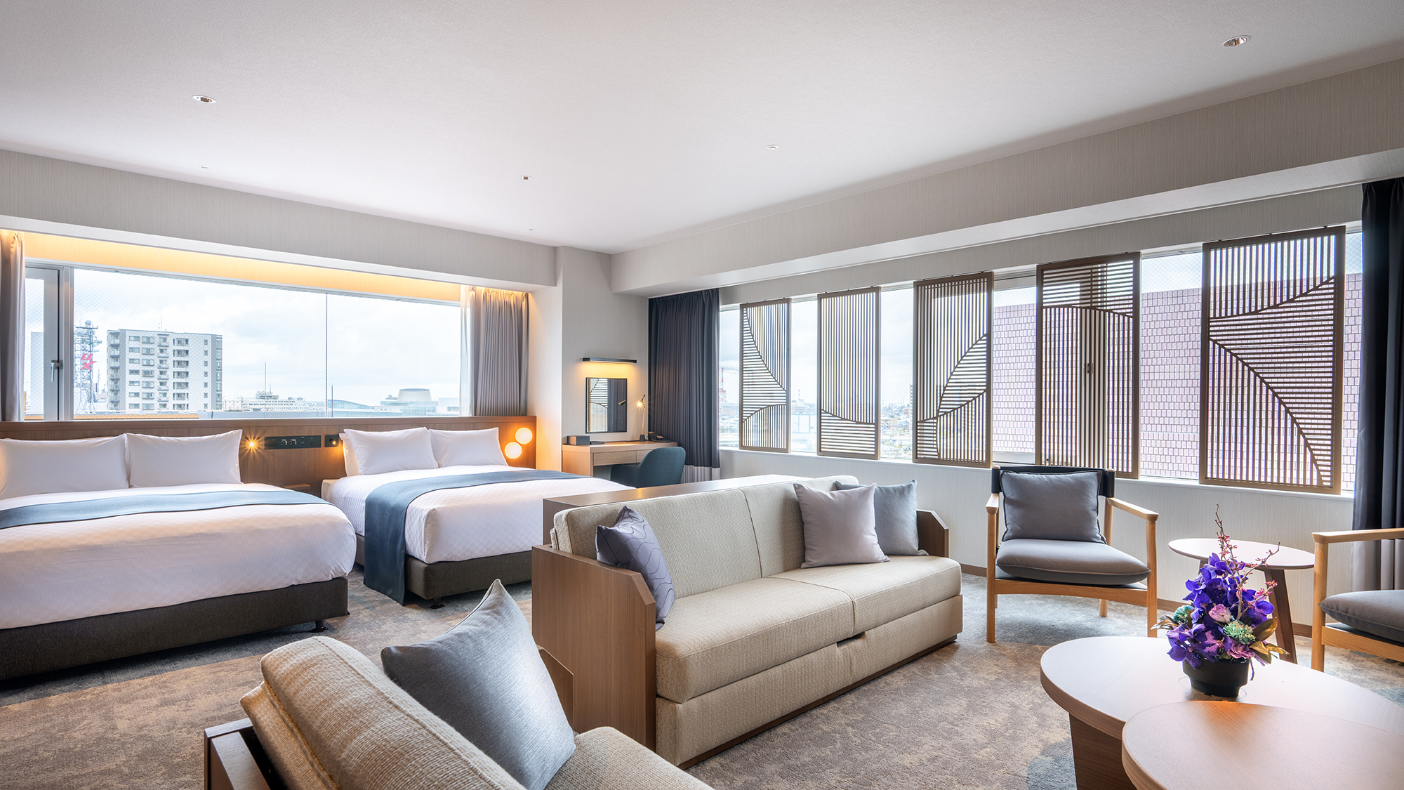 【Suite room】景色も空間も独り占め、大人の贅沢を味わう客室