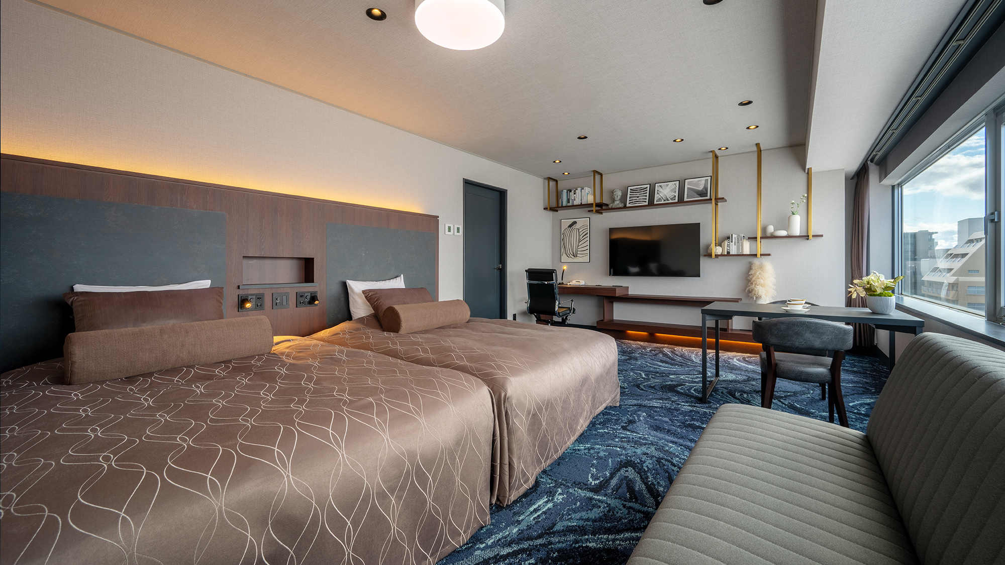 【Luxury modern】最上階で過ごす、スタイリッシュな特別時間。