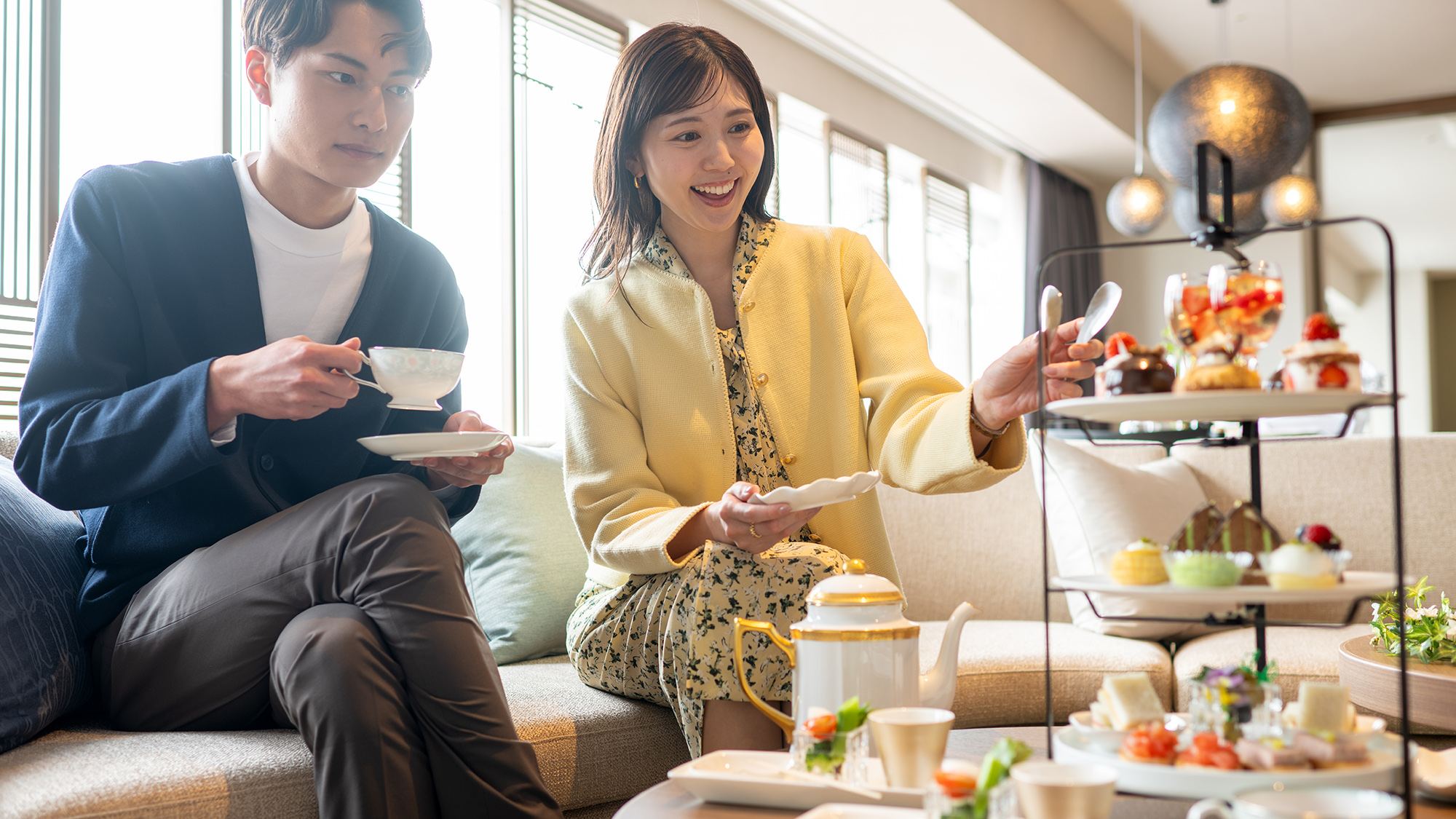 【Afternoon tea】お部屋で叶える、ホテルならではの優雅なティータイム。