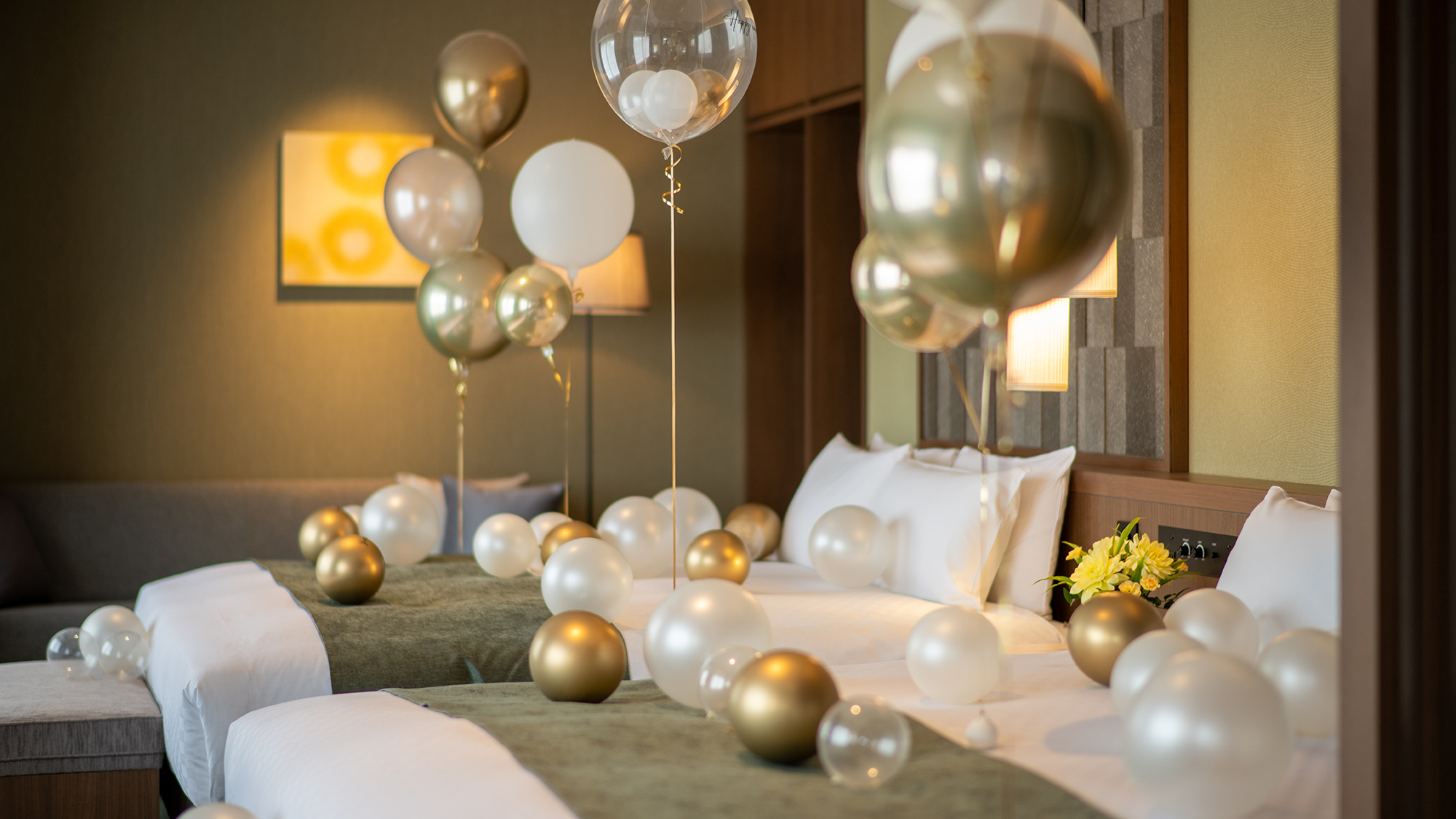 【Grand suite】大切な記念日に、思い出に残るサプライズを