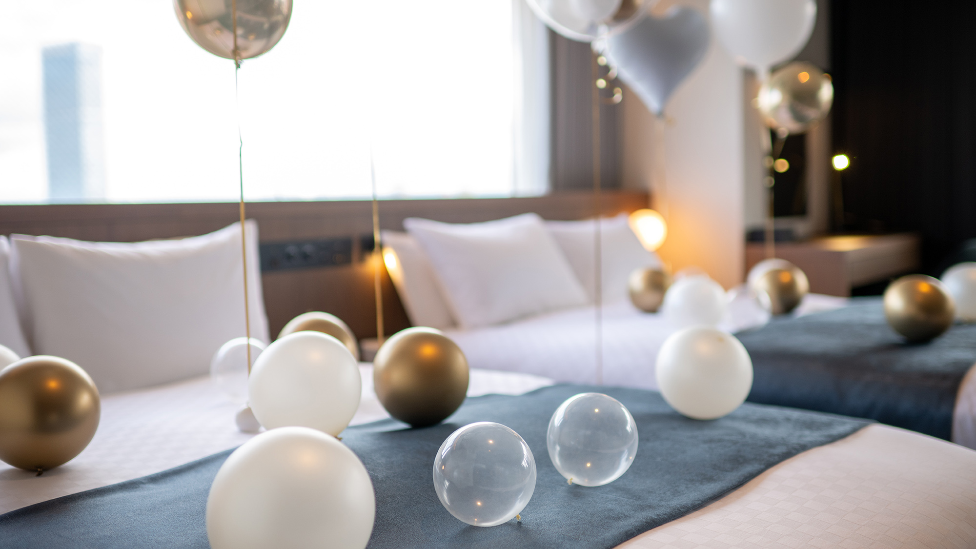 【Suite room】大切な記念日に、思い出に残るサプライズを