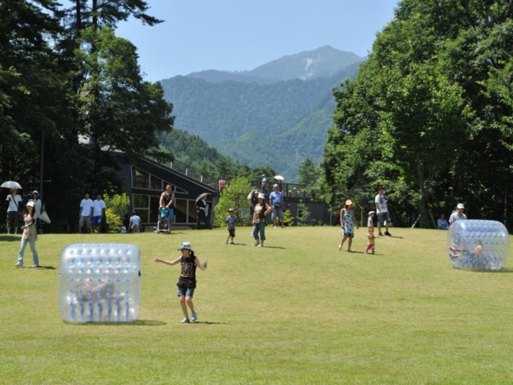 【小学生半額！夏ファミリー応援】アルプスあづみの公園チケット付／バイキングプラン