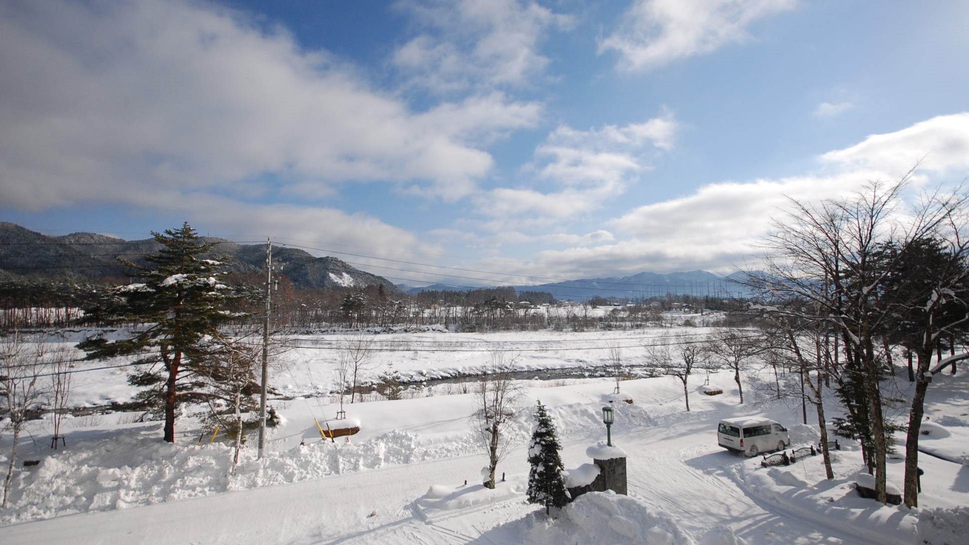 客室からの景観  冬