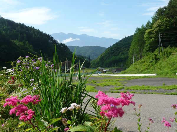 "Central Alps" seen from Kaoru