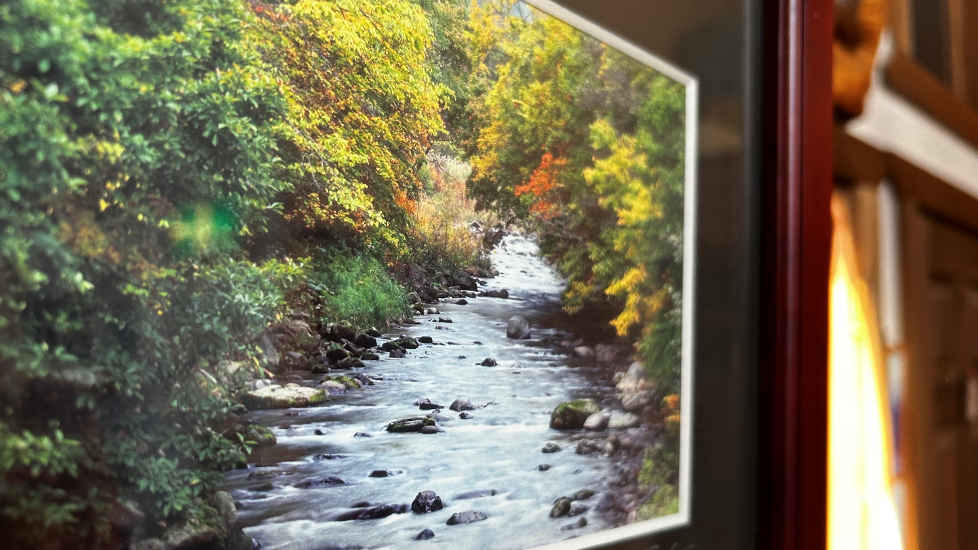 ＊館内の雰囲気（一例）絵や写真が飾られた暖かい雰囲気のログペンションです