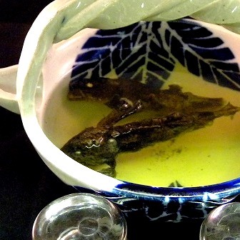 Sculpin bone liquor