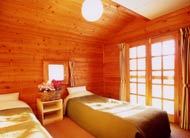 木の香りのログハウス