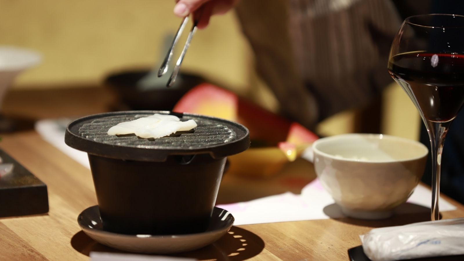 【お食事一例】音と香りまで楽しむ食の時間