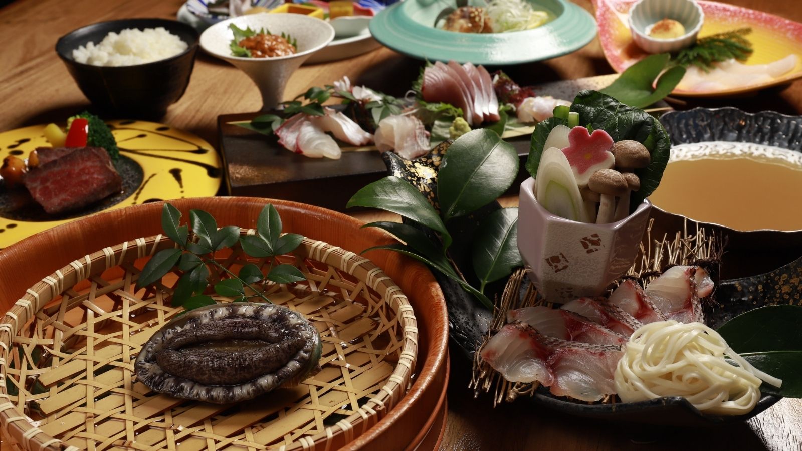 【鮑が主役】磯の香り広がる壱岐の山海を味わう会席