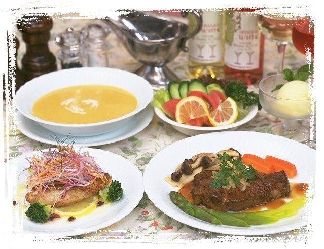 軽井沢の食事がおいしいペンション