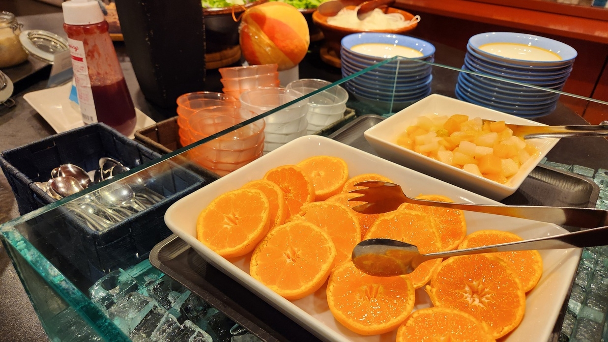 ≪さき楽7≫【朝食プラン】7日前までの予約でお得！和洋中40品の朝食バイキング／繁華街まで徒歩圏内