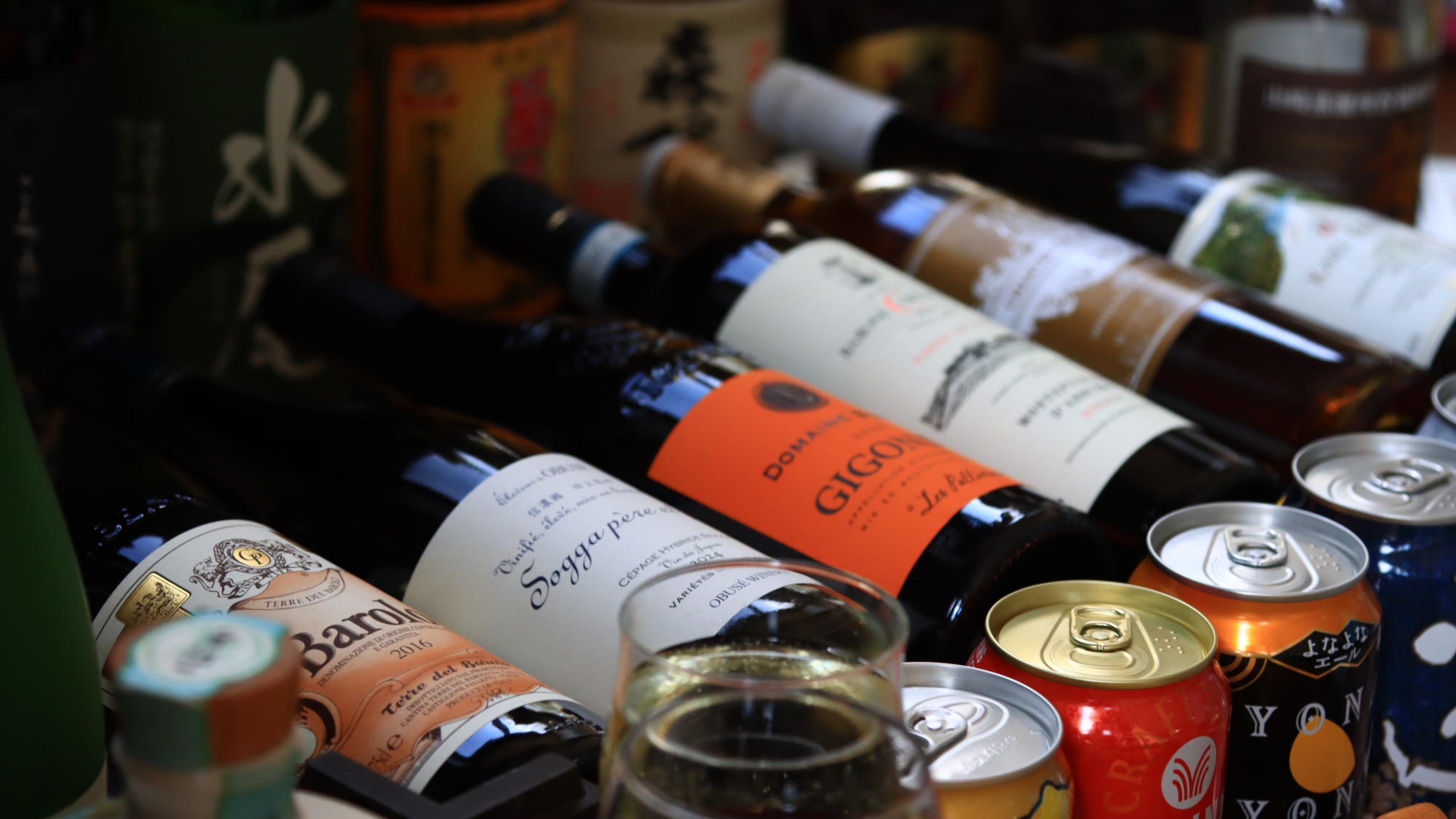 お酒コーナー