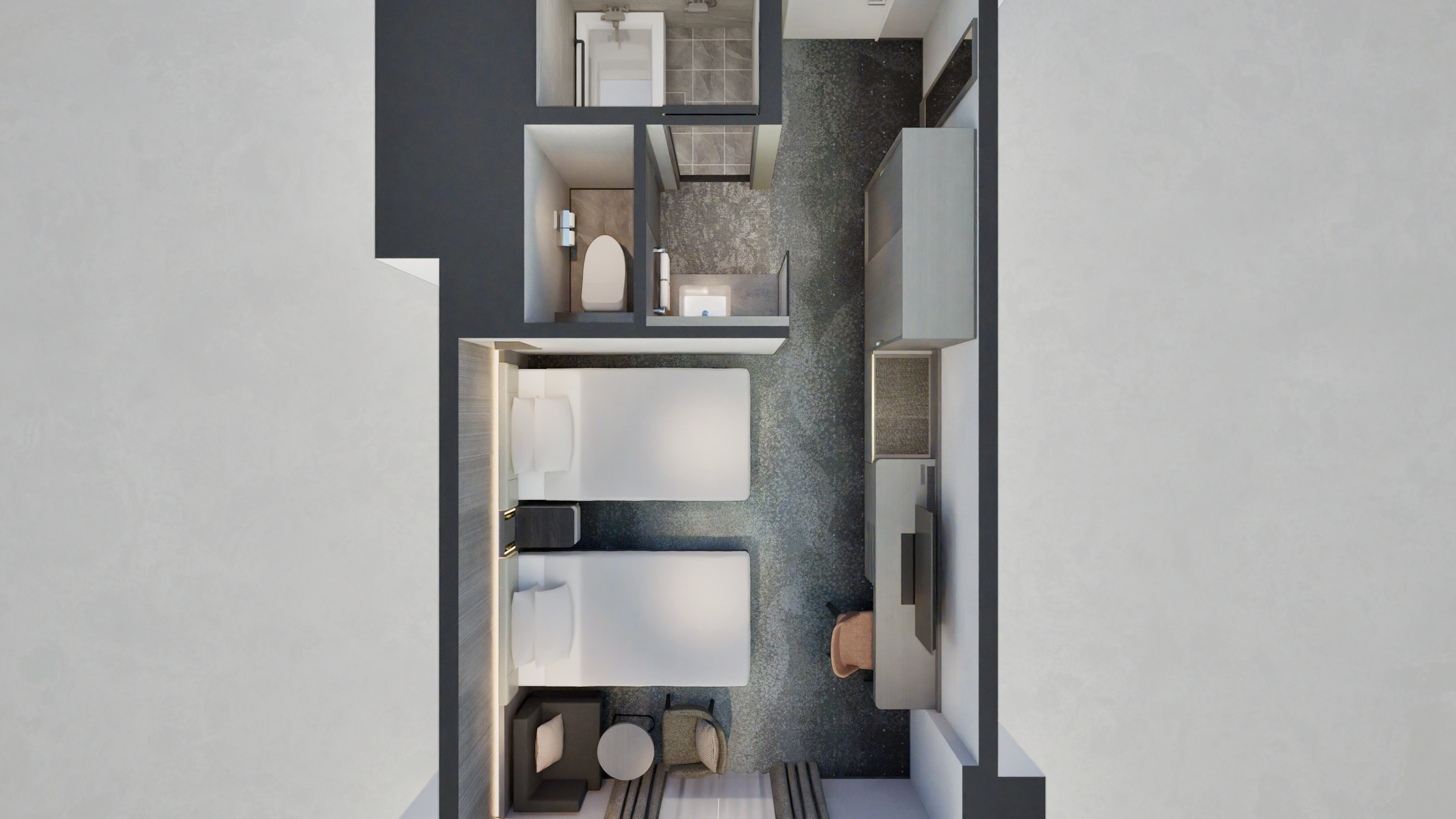 ツイン・シティサイド俯瞰