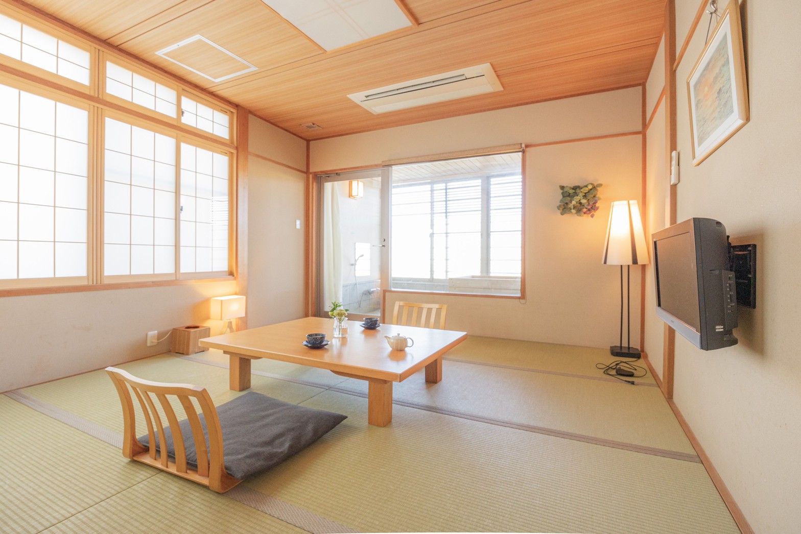 檜風呂つき和室8畳のお部屋