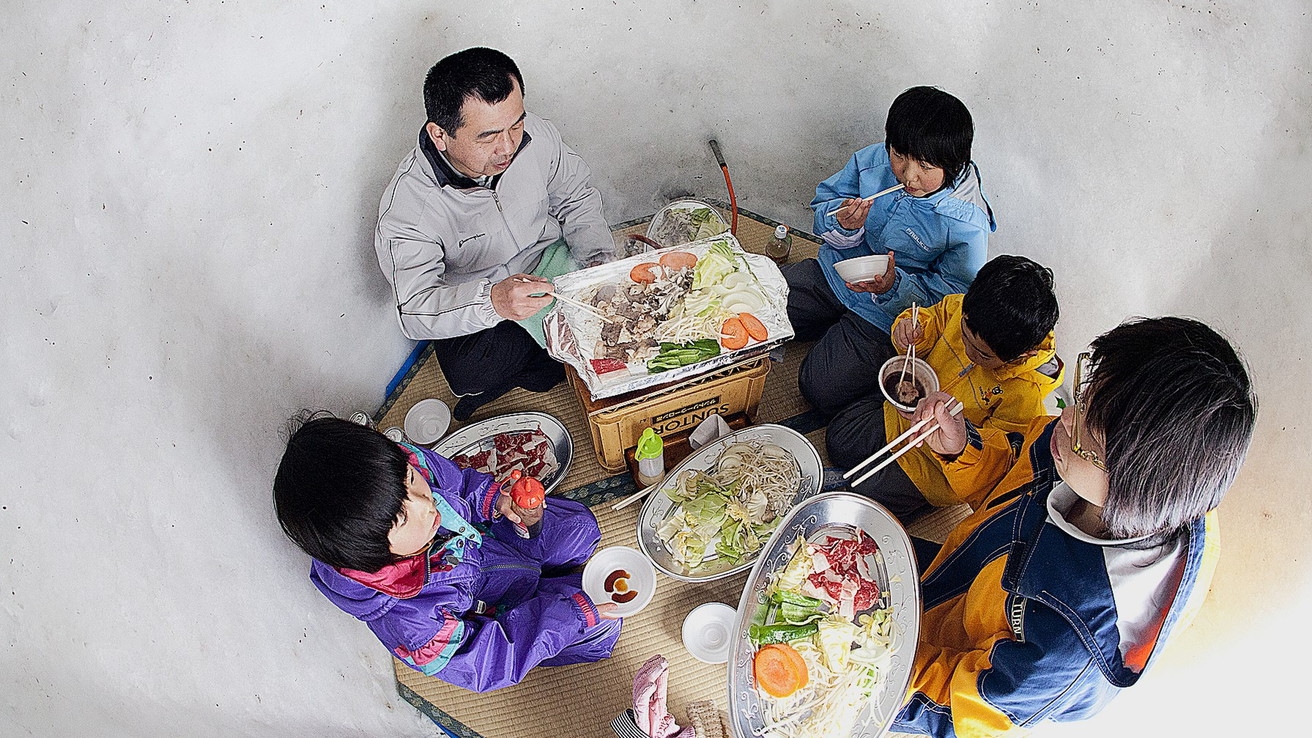 【春待ちかまくら体験付】特選◆冬味覚 平家お狩場焼プラン／夕食の後は 中庭でひんやりかまくら体験♪