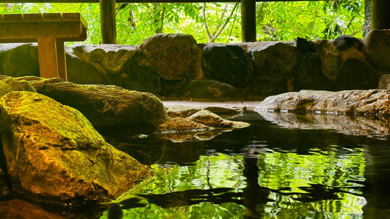 【カップルプラン】貸切風呂45分特典付◇ふたりのゆったり温泉旅〜平家お狩場焼〜