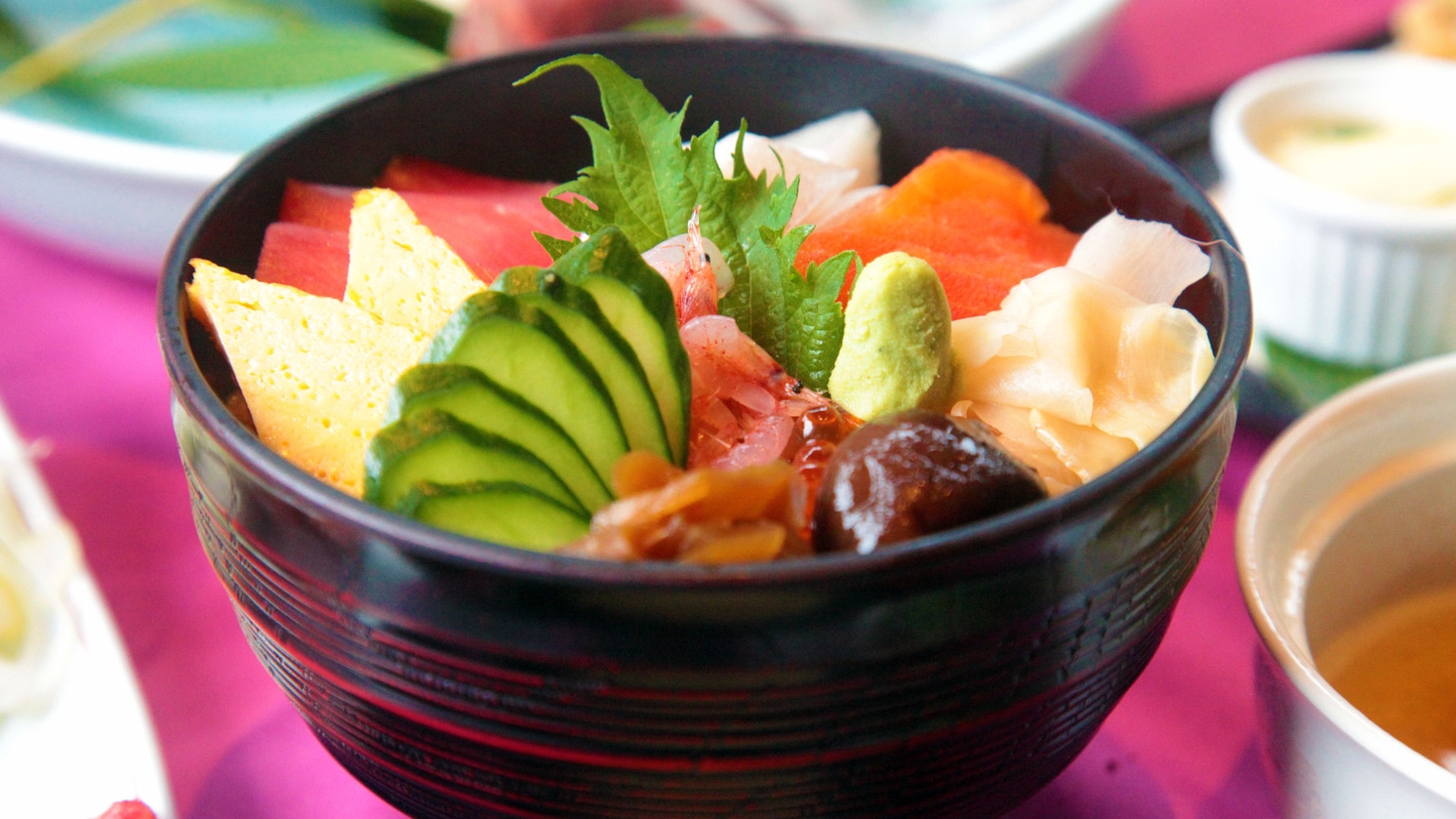 【4〜6月限定　特別味覚】とちぎ和牛のしゃぶしゃぶと美味山海丼を囲炉裏を囲んで味わう春の彩り満彩膳