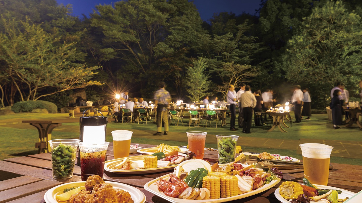 【早期割28】28日前までがお得！夏季限定ガーデンBBQ【2食付き】