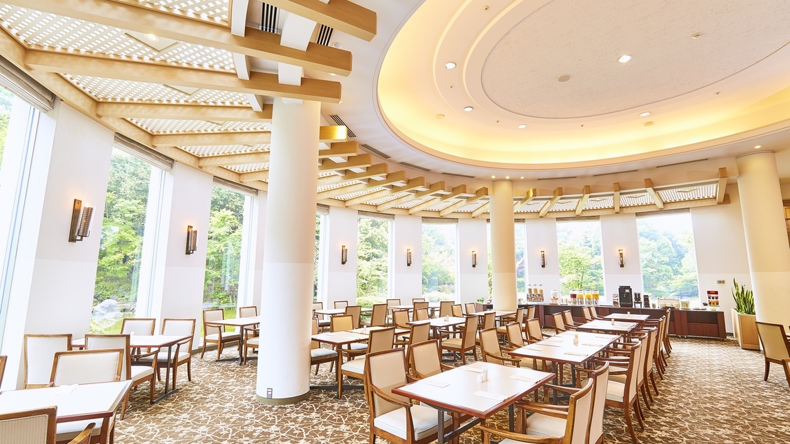 【SAVER】ディナーコース付｜レストラン「カメリア」と朝食ブッフェ＜2食付＞