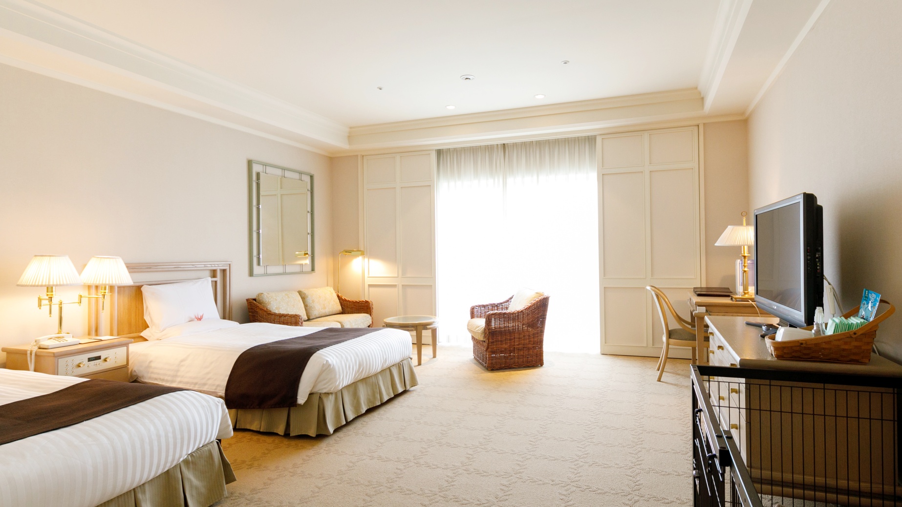 【ドッグフレンドリールーム】愛犬と共に過ごせる快適な広々空間。