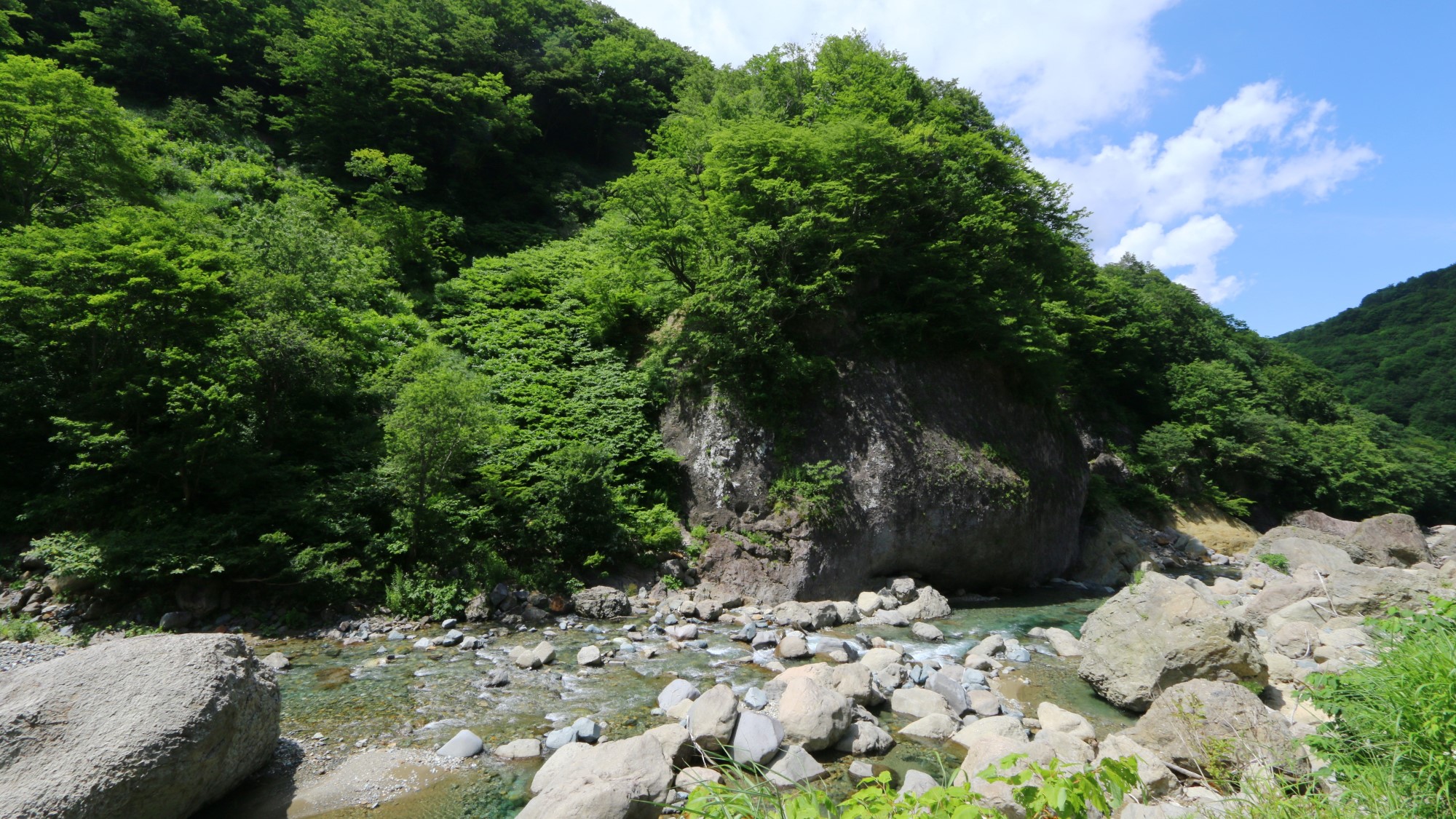 ☆周辺・景色_露天風呂目の前の川 