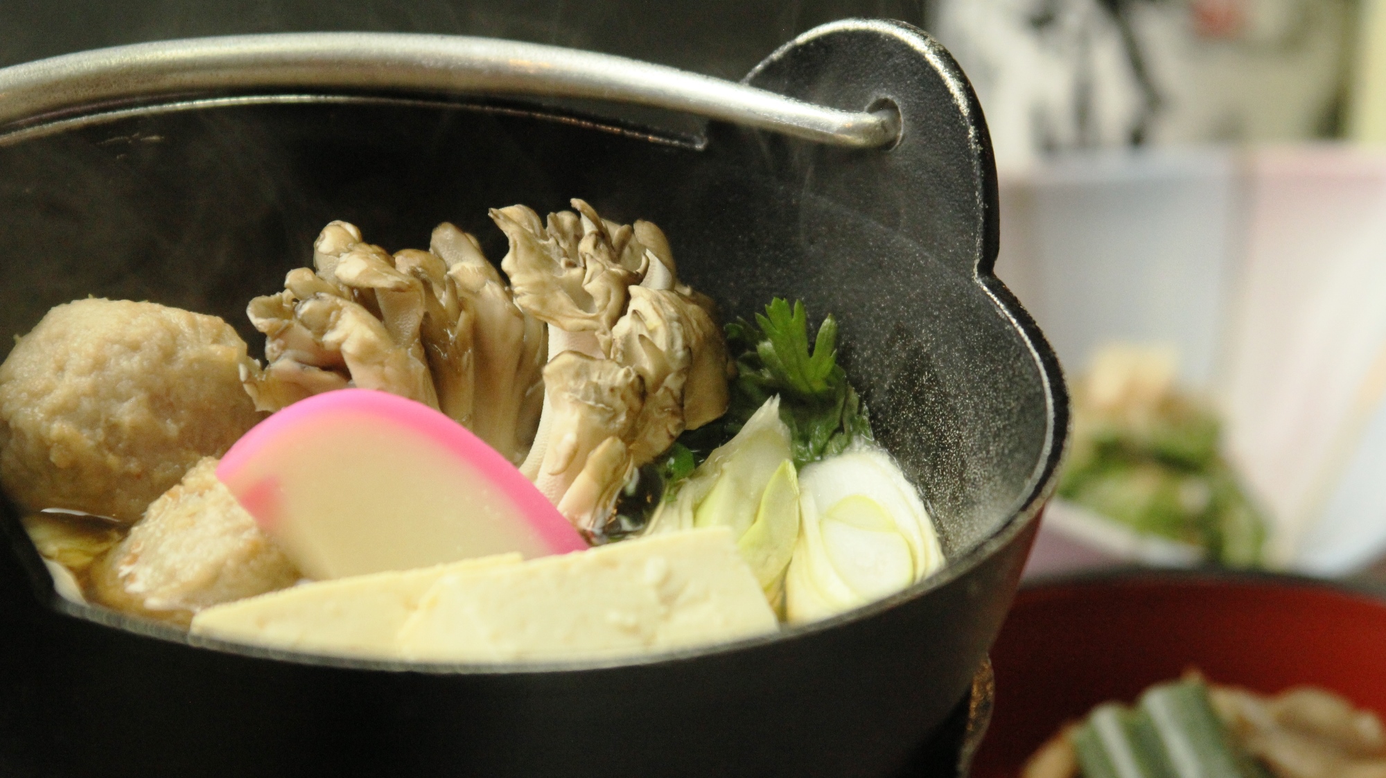 ☆お鍋にも地元産の野菜がたっぷ~り