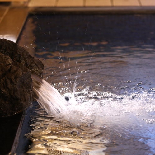 志賀水のお湯かけ流し