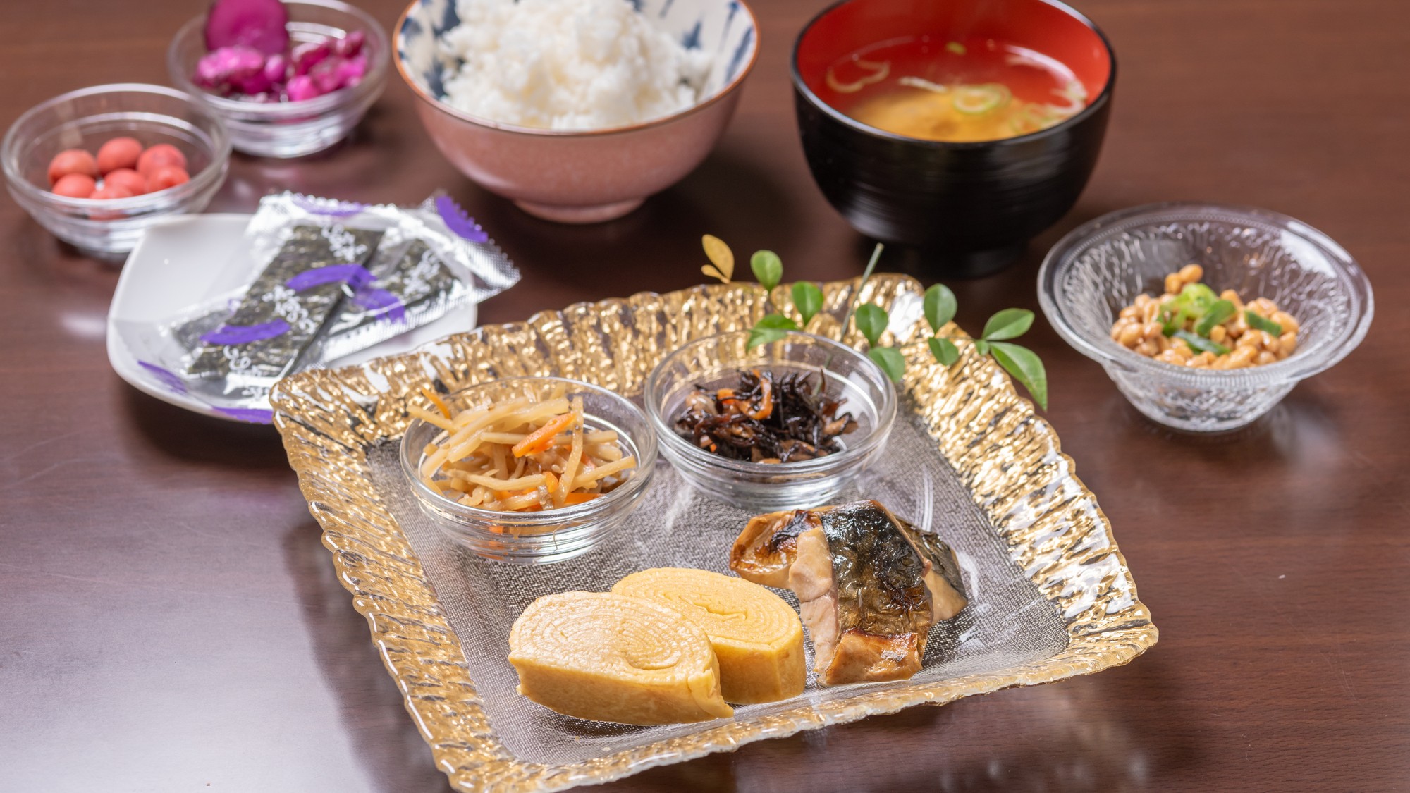 朝食バイキング