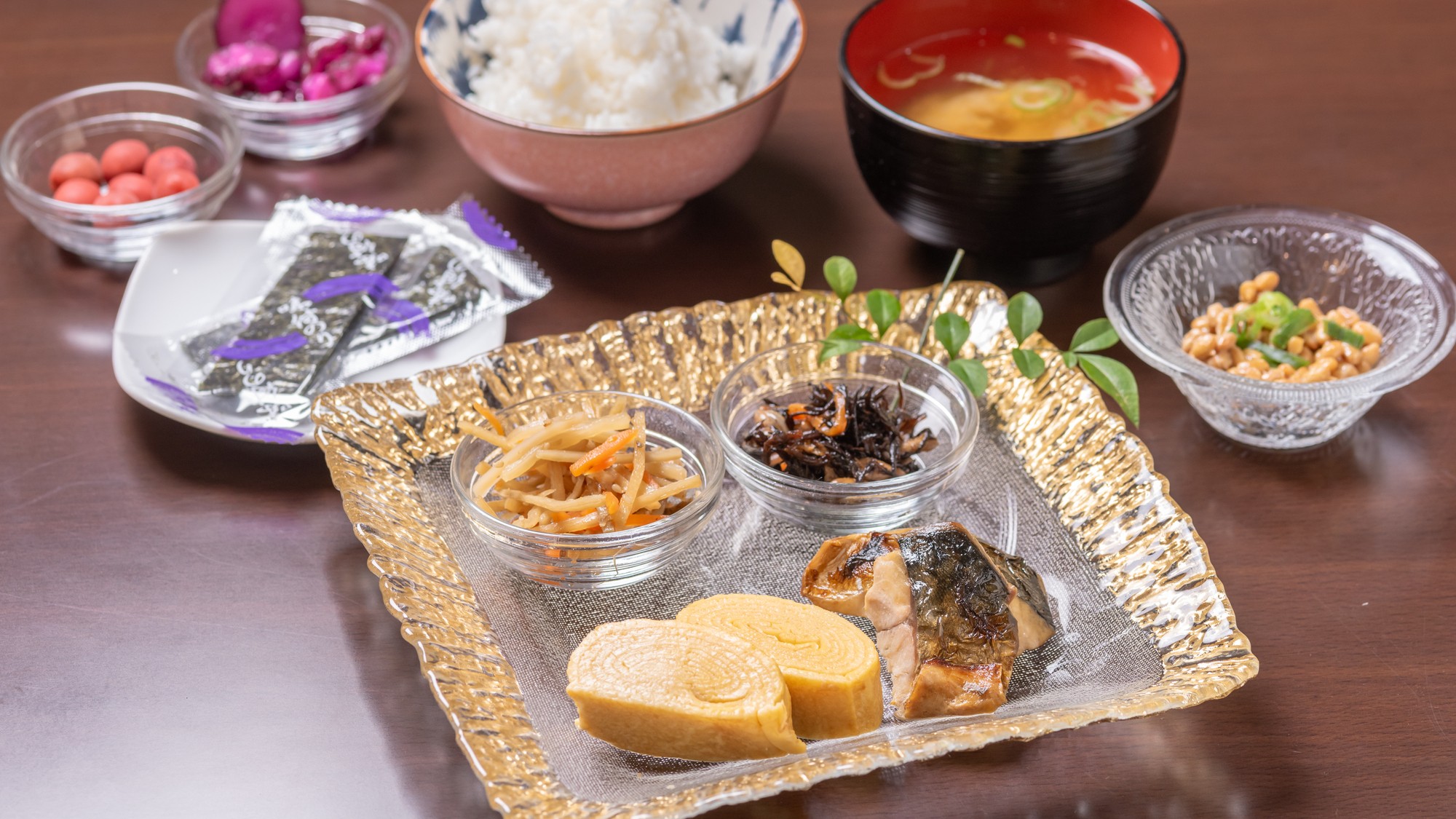 朝食バイキング