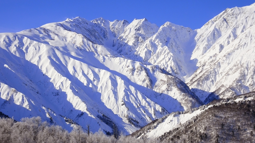 *[白馬の景色・冬]近隣にスキー場が点在し白馬のスキー＆スノボ拠点に最適