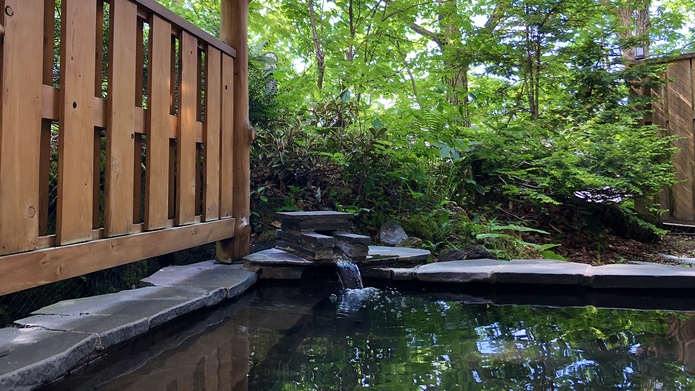 【トレッキング＆ハイキング】　☆天然温泉と夕朝食付き☆　きれいな空気と自然を満喫しよう！