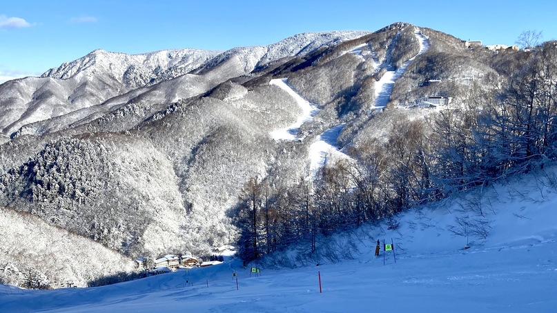 雪見露天＆志賀高原スキー２食付き　冬の温泉とスキーを楽しもう！　☆貸切風呂無料☆